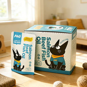 طعام رطب عضوي عالي البروتين للقطط، خالٍ من الحبوب، صحي، متوفر بالجملة - Product Image 1