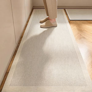 Nouveau style 2026 – <span class=keywords><strong>Tapis</strong></span> <span class=keywords><strong>de</strong></span> sol moderne et simple, lavable, ensemble <span class=keywords><strong>de</strong></span> 2 pièces, en caoutchouc, pour <span class=keywords><strong>cuisine</strong></span> et salle à manger - Product Image 2