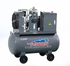 Kompresor udara 100 l/menit 60 galon 5 hp, kompresor udara 300l 7,5 KW