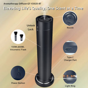 Difusor de Aromas de Alta Capacidad, Diseño Silencioso, Inalámbrico, para Dormitorio, Capacidad de 150 ml, Difusor de Aromas para Interiores - Product Image 6