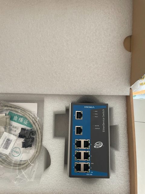 MOXA Mosha Industrial Ethernet Switch EDS-508 New Market Rare Industrial Control Accessories