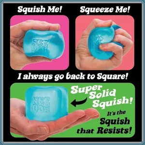 ของเล่นบีบคลายเครียด Schylling Needoh Nice Cube พลาสติกเสริมสร้างประสาทสัมผัส ช่วยลดความวิตกกังวล เหมาะสำหรับเด็กผู้หญิงและผู้ใหญ่ - Product Image 6