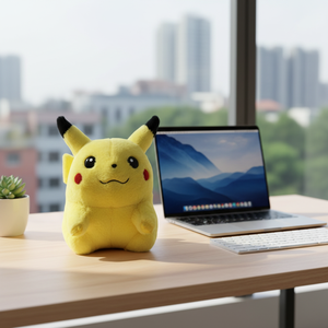 Peluche <span class=keywords><strong>Pikachu</strong></span> Elfico 30° Anniversario Transfrontaliero, Design Chibi, Morbido e Carino, in Cotone PP, Antistress, per Appassionati di Anime - Product Image 3