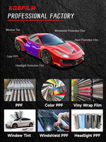 Film de protection de voiture en vinyle polymère PET TPU brillant arc-en-ciel émeraude, directement de l'usine du Jiangsu, rouleau complet 1,52x16M, autocollants pour carrosserie