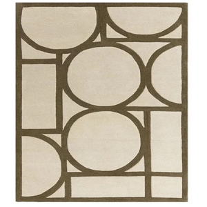 Tapis minimaliste moderne 100% laine touffeté à la main doux Durable élégant décor de sol pour chambre et salon - Product Image 1