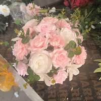 Boule de fleurs artificielles en soie rose personnalisée de 30 cm à 80 cm pour centre de table de mariage, décoration de mariage