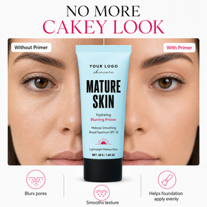 ODM Hydrating Makeup Base Soft Velvet Finish Sunscreen Care Shea Butter Green Tea Perfect Base Smoothing Daily Hydrating <b>Primer</b> - Product Image 1