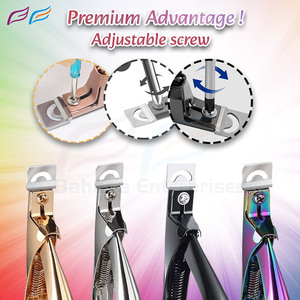 Coupe-ongles professionnel en acier inoxydable pour faux ongles en acrylique, coupe-ongles pour doigts artificiels - Product Image 2