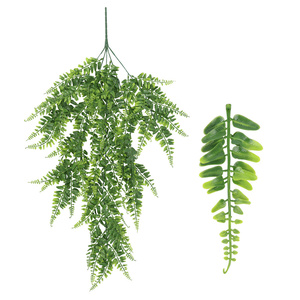80cm 1 pc/sac Faux Persan Tenture Murale Artificielle Lierre Verdure Guirlande Plante pour Décoration Jardinier Suspendu - Product Image 2