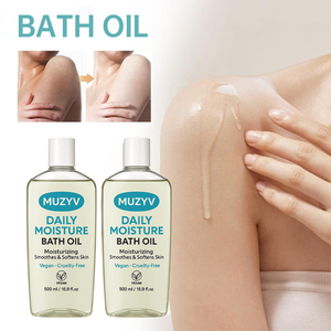 OEM Vegan <strong>Bath</strong> Shower Oil with Jojoba Oil Herbal <strong>Bath</strong> and Body Moisturizer <strong>Botanical</strong> <strong>Bath</strong> Oil - Product Image 4