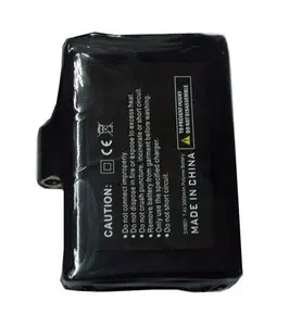 Lityum polimer pil şarj edilebilir 7.4 V 2200 mAh pil paketi için isıtma giysi çorap ceket