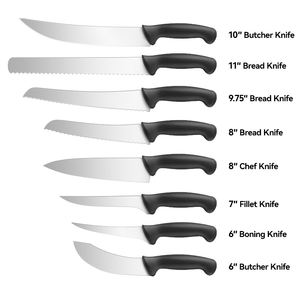 <span class=keywords><strong>Recrutement</strong></span> de revendeurs Poignée ergonomique durable antidérapante à haute netteté Couteau de chef NSF en acier à haute teneur en carbone pour <span class=keywords><strong>cuisine</strong></span> commerciale - Product Image 4