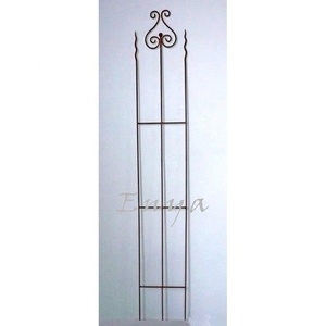 Accessoires de décoration Garten élégants faits à la main en fer forgé Treillis de jardin en métal lourd et solide - Product Image 3