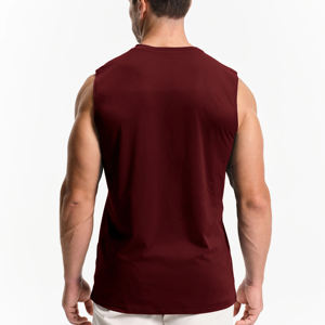 Camiseta Deportiva de Malla Transpirable para Hombre, Diseño sin Mangas, Tejido de Secado Rápido para Correr, Entrenar y Hacer Ejercicio en el Gimnasio - Product Image 4