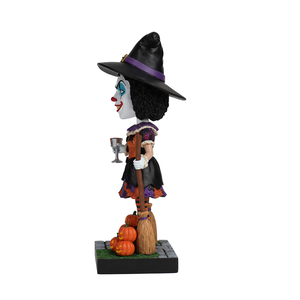 Fabricante <span class=keywords><strong>de</strong></span> regalos <span class=keywords><strong>de</strong></span> Halloween personalizados, figuritas <span class=keywords><strong>de</strong></span> brujas <span class=keywords><strong>de</strong></span> <span class=keywords><strong>terror</strong></span>, fabricante <span class=keywords><strong>de</strong></span> figuritas personalizadas, Bobbleheadsme, ornamentación <span class=keywords><strong>de</strong></span> casa, artesanías <span class=keywords><strong>de</strong></span> resina - Product Image 2