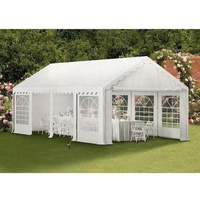 Tente de réception extérieure grande capacité avec structure en aluminium, 20x30 40x80, chapiteau commercial pour mariages avec parois latérales amovibles