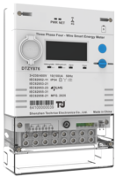 Meter Pintar Postpaid 3P 3P 4G+RS485 Dengan Komunikasi Plug&Play. Modul Pemutus & Penghubung Jarak Jauh Meter Energi Tiga Fasa