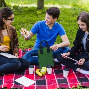 2024 Custom Logo Large Insulated <b>Lunch</b> <b>Bag</b> Eco Insulated <b>Lunch</b> <b>Bag</b> Women, Work <b>Lunch</b> <b>Box</b> for Men, Adults - Product Image 4