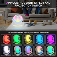 Projecteur d'étoiles télécommandé à gradation Smart App lumières de scène de ciel étoilé avec haut-parleur de musique Led veilleuse pour cadeau d'enfants