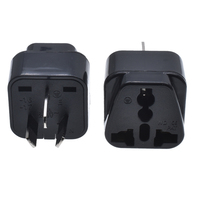Adaptateur de voyage Australie Type I isolé 3 broches pour appareil photo et ordinateur portable – Conversion universelle prise EU/UK/US