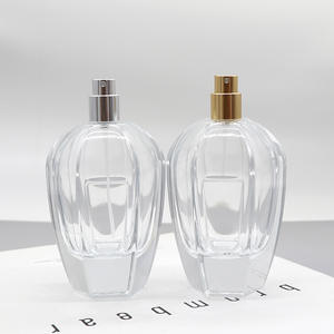 Wholesale 100ml Irregularly Shaped Glass Bottles for Perfume Refill Bayonet <b>Spray</b> Empty Cosmetic Bottles - Product Image 4