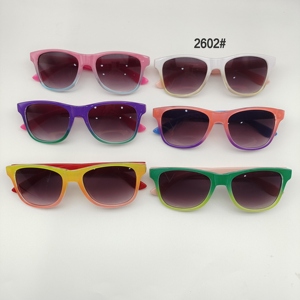 Retrò animali UV400 occhiali da sole bambini bambini blu tonalità nere rosse ragazzi ragazze Cat Eye occhiali da sole - Product Image 5