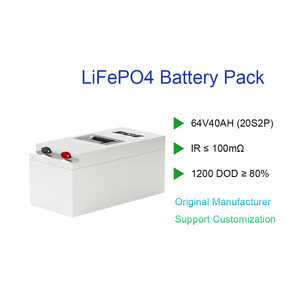 Batterie de véhicule LiFePO4 64V40AH à faible autodécharge pour utilisation à long terme, forte compatibilité pour moto - Product Image 2