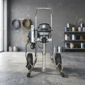 เครื่องพ่นสีไฟฟ้าไร้อากาศ SPX BZ-995 ระดับมืออาชีพ แรงดันสูง 4000PSI สำหรับพ่นผนัง - Product Image 3