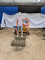 Machine à Parpaings Kaidong QTM4-30B, Machine de Fabrication de Briques Ponteuse