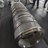 Nouvelle matrice annulaire en acier inoxydable Andritz pour moulin à granulés d'aliments, capacité de 5 tonnes/h, garantie 1 an