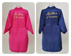 Ecowalson-Robe de Mariée en Satin pour Demoiselle d'Honneur - Product Image 2