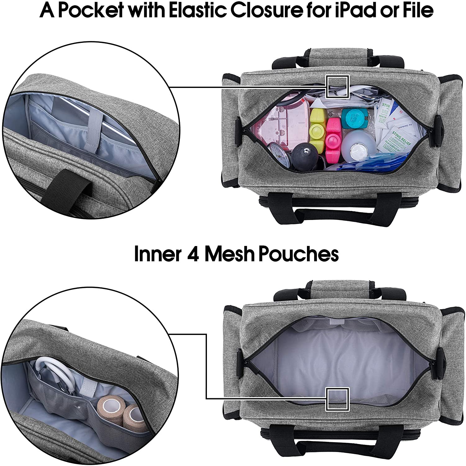 product-750-750 Medical Shoulder bags Nurse bags First Aid shoulder bags For Nursing Students