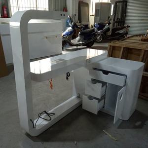 Manicura Mesa Muebles Lámpara Cuadrada Portátil Individual <span class=keywords><strong>Boutique</strong></span> Estilo - Product Image 1