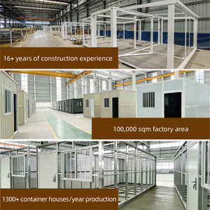 Kits de maisons conteneurs préfabriquées de luxe en acier respirant de 20 et 40 pieds, à construction rapide avec panneaux sandwich - Product Image 5