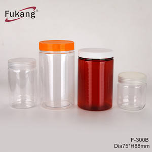 Collo largo, di forma rotonda 300 ml pet vasi, 10 oz bottiglie, cibo contenitore di plastica - Product Image 6