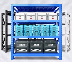 Étagère de rangement de haute qualité 200kg/couche étagères de <span class=keywords><strong>Garage</strong></span> support d'entrepôt réglable à bas prix - Product Image 1
