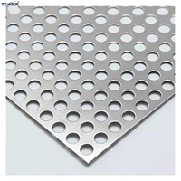 Grille en acier galvanisé perforé durable pour la ventilation, couvercle de conduit, système CVC, filtre d'admission