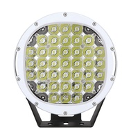 Nouvelle Lampe LED de Camion 2025 à Haute Luminosité 16650lm 185W 9 pouces, Phare de Travail LED Étanche IP68 à Faisceau Spot et Diffuse pour 4x4 Tout-terrain