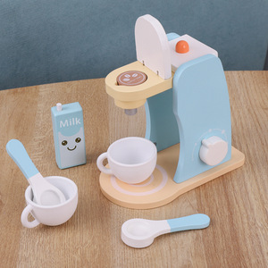 Ensemble de cuisine simulée en bois pour enfants, jeu de cuisine avec appareils et ustensiles, jouet unisexe de 2 à 4 ans - Product Image 3