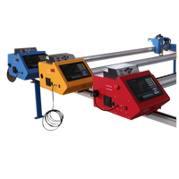 Machine de découpe de plaques métalliques CNC portable portique Plasma et flamme double usage pour acier et acier inoxydable taille 2500*6000