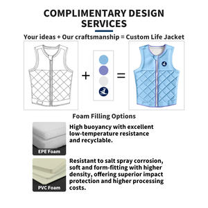 Gilet de kitesurf en mousse EPE personnalisé pour adulte gilet de sauvetage en néoprène pour planche de réveil gilet de <span class=keywords><strong>surf</strong></span> en wakeboard pour homme et <span class=keywords><strong>femme</strong></span> - Product Image 3