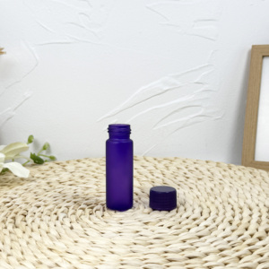 หลอดแก้วใสคุณภาพสูงขนาด 115 มม. 120 มม. ป้องกันเด็กเปิดได้ สำหรับบรรจุภัณฑ์ขนม - Product Image 4