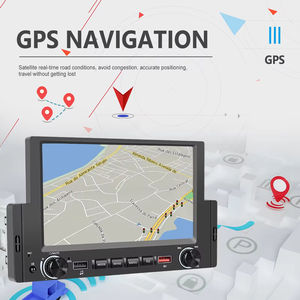 Nuevo Diseño de Autoestéreo de Un Solo DIN, Pantalla de 6.2 Pulgadas, CarPlay con Cable, Android Auto, MP5, Bluetooth, FM, USB, Carga Rápida, Micrófono Externo - Product Image 4