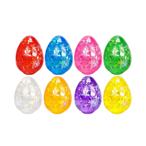 Regalos Novedosos de Pascua, Juguete para Niños, Huevos de Pascua, Mini Pelota Antiestrés para Aliviar el Estrés - Product Image 1