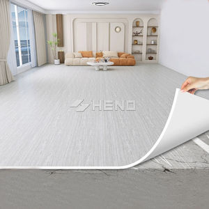Revêtement de sol en vinyle PVC luxueux en rouleau pour appartements, chambres, bureaux, cuisines, écoles, intérieur uni et élégant - Product Image 3