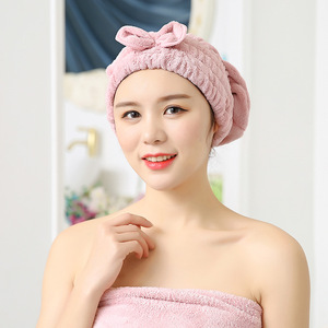 Serviette de Douche en Microfibre Rose avec Nœud Papillon Jiemeirui 26x35 cm pour Femmes - Product Image 1