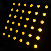 Projecteur de matrice de lumière led, 25 pièces, équipement d'éclairage dmx, lumière de scène 5x5, dj disco