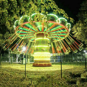 36 Seats Outdoor Most Popular Kids And Adults Flying Chair Amusement Park Rides Flying Chair For Sale - Product Image 6