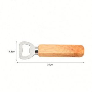 Wine Opener Beer Openers <b>Cider</b> Soft Drinks Bottle for Home Bar Restaurant Favors Wood Handle Promotion <b>Gift</b> - Product Image 2