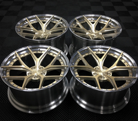 Jantes forgées polies en 2 pièces de 19 à 22 pouces S101SC pour Mercedes-Benz GLS450 SL63 Porsche 996 GT3 Carrera S Lexus RC F